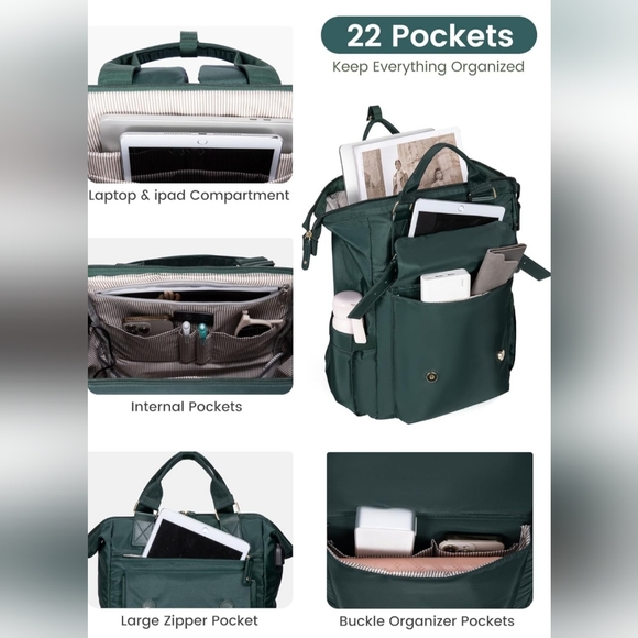 Lovevook 17" Travel Backpack - Picture 2 of 9